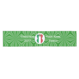 Caminho De Mesa Pequeno Bandeira de Natal do Anjo Italiano Personalizado