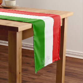 Caminho De Mesa Pequeno Bandeira italiana