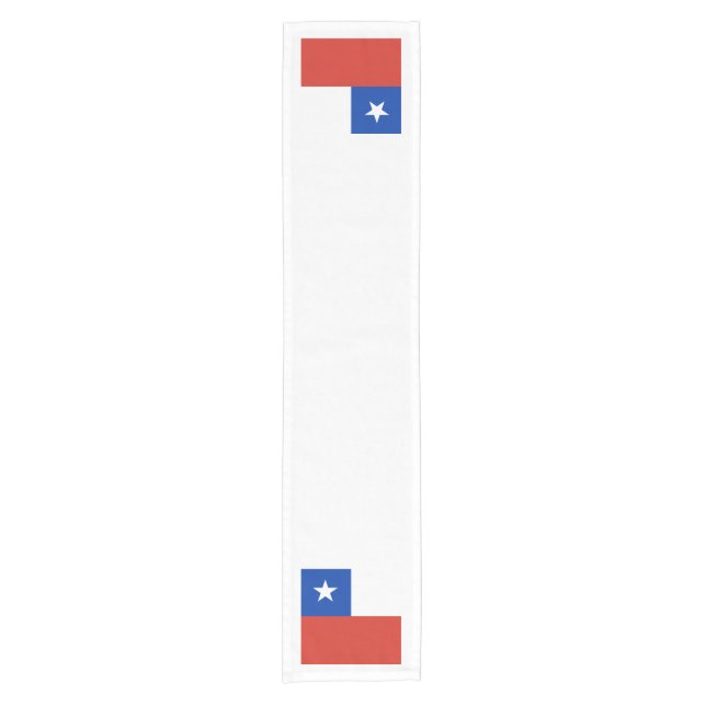 Caminho De Mesa Pequeno Bandeira: O Chile (Frente)