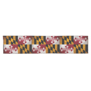 Caminho De Mesa Pequeno Bandeira resistida do estado de Maryland do