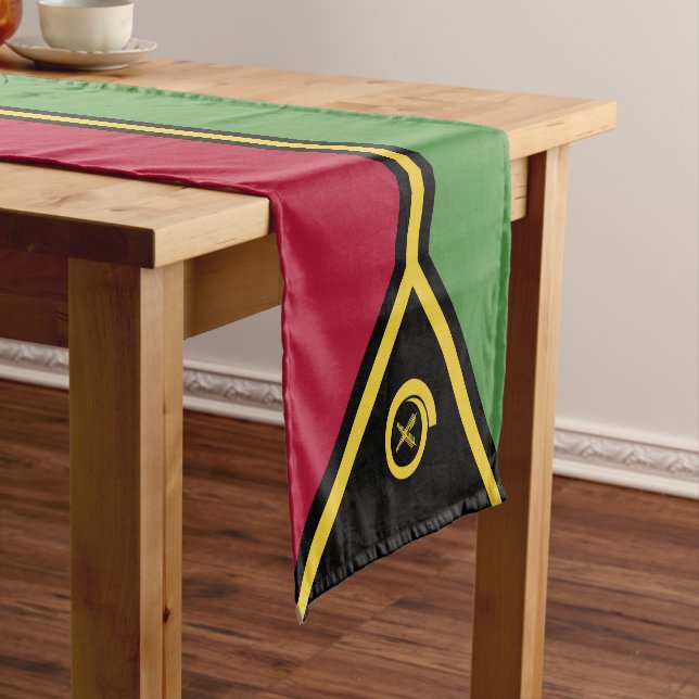 Caminho De Mesa Pequeno Bandeira Vanuatu (No Local)