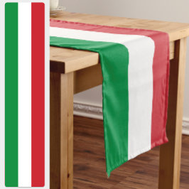 Caminho De Mesa Pequeno Bandeiras italianas e fãs de esportes decor / Itál