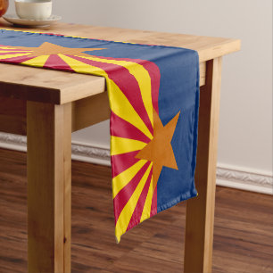 Caminho De Mesa Pequeno Bandeja de arizona e fã de esportes decoração / Ar