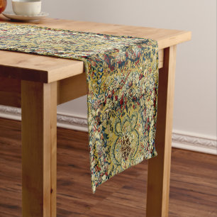 Caminho De Mesa Pequeno Barroco Rococo Flor Garland Impressão