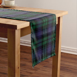 Caminho De Mesa Pequeno Black Watch Tartan, Xadrez
