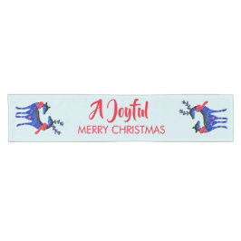 Caminho De Mesa Pequeno Blue Nordic Christmas Reindepaer