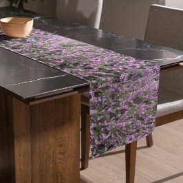 Caminho De Mesa Pequeno Bonito Purple Heather Floral