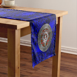 Caminho De Mesa Pequeno Brasão e Nó Tartã do Clã MacDuff