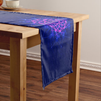 Caminho De Mesa Pequeno Brilho de Roseta Neon