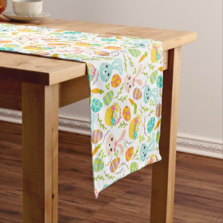Caminho De Mesa Pequeno Bunnies -N- Baskets