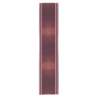 Caminho De Mesa Pequeno Burgundy Exotic Faux Snake Leather Linear Stripe