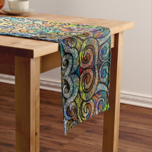 Caminho De Mesa Pequeno Cabelo de Medusa - Mesa Runner