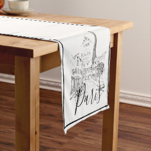 Caminho De Mesa Pequeno Cafe Paris   Passeio de Mesa Curto
