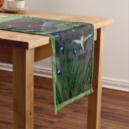 Caminho De Mesa Pequeno Calíope Beija-flor Pista de Mesa