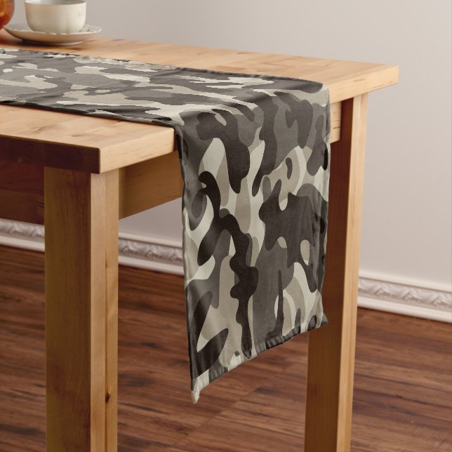 Caminho De Mesa Pequeno Camuflagem de Quarto Fechado (No Local)