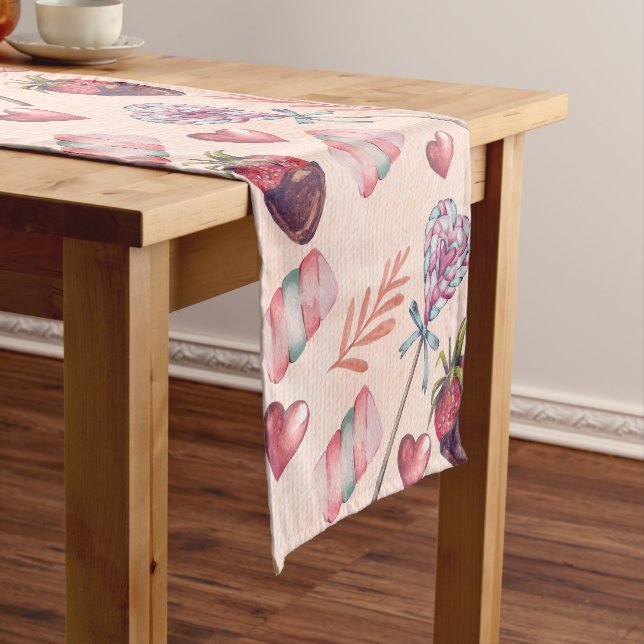 Caminho De Mesa Pequeno Candy Marshmallow Mesa Lollipop Candy Candy (No Local)