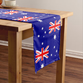Caminho De Mesa Pequeno Casa de moda da Austrália Flag e Austrália S