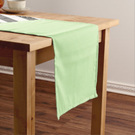 Caminho De Mesa Pequeno Cinza Zigzag, Cinza Chevron, Zigzag Patterno, Casa