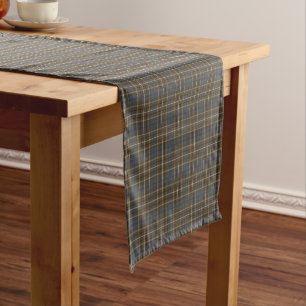 Caminho De Mesa Pequeno Clã Duncan Brown e Tartan da reprodução das cin
