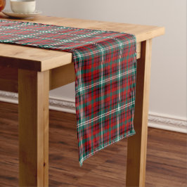 Caminho De Mesa Pequeno Clan Maguire Tartan Pattern Xadrez irlandesa