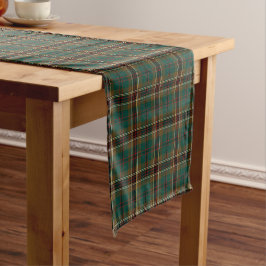 Caminho De Mesa Pequeno Clan Murphy Tartan Pattern Xadrez irlandesa
