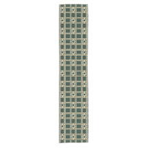 Classic Forest Green Greek Key Pattern