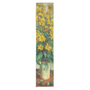 Caminho De Mesa Pequeno Claude Monet - Jerusalem Artichoke Flowers