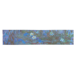 Caminho De Mesa Pequeno Claude Monet - Lírios Azuis