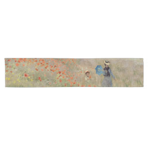 Caminho De Mesa Pequeno Claude Monet - Poppy Field