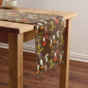 Caminho De Mesa Pequeno Cogumelos