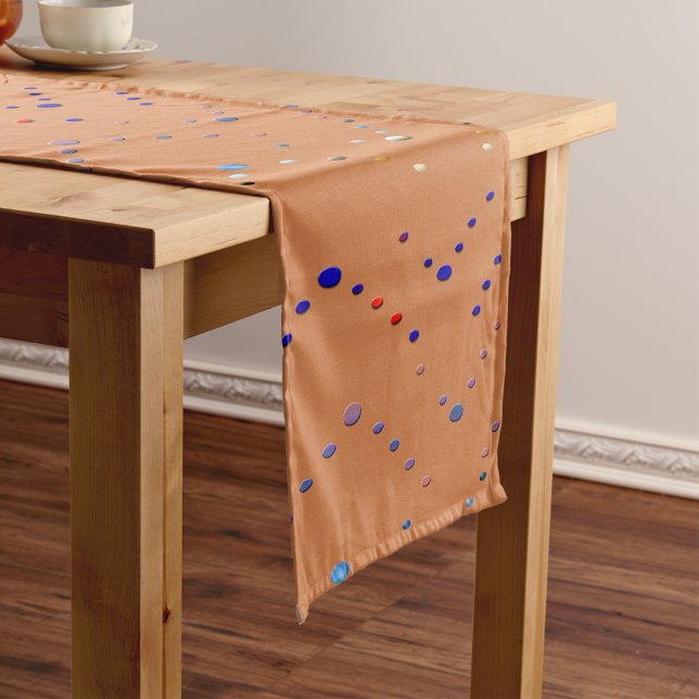 Caminho De Mesa Pequeno Contemporary Geometric Zig Zag  (Criador carregado)