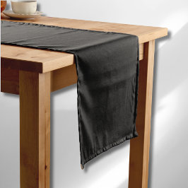 Caminho De Mesa Pequeno Cor preto Onyx profissional | Elegante Clássico