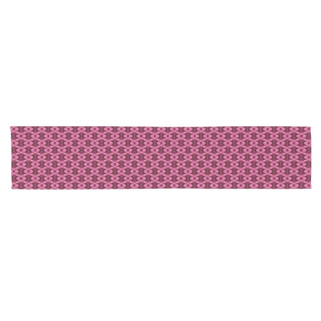 Caminho De Mesa Pequeno Corações cor-de-rosa (Horizontal)