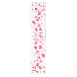 Caminho De Mesa Pequeno Corações de mesa.