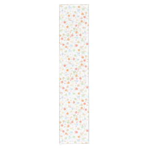 Caminho De Mesa Pequeno Corredor colorido da mesa dos confetes