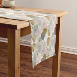 Caminho De Mesa Pequeno Corredor de Mesa Botânico de Primavera Moderna