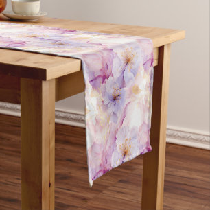 Caminho De Mesa Pequeno Corredor de Mesa com Estampa Floral