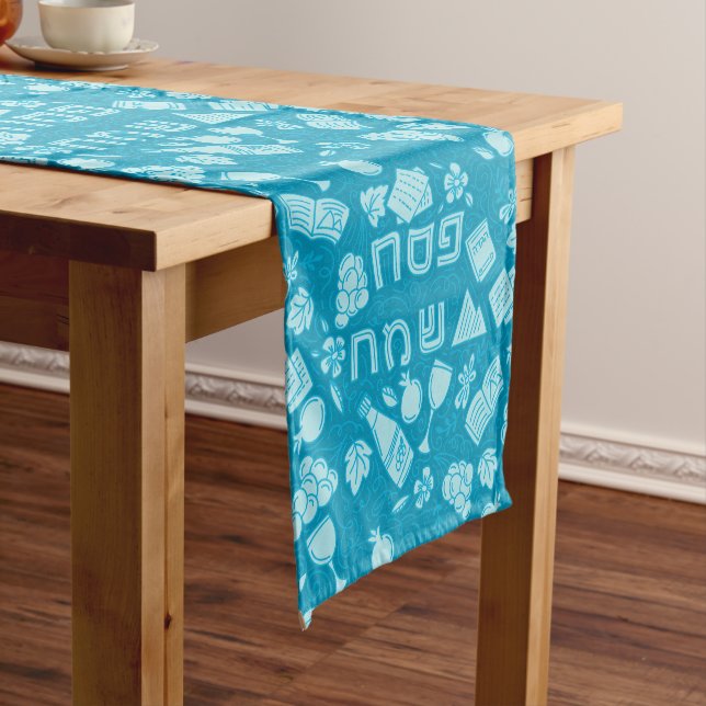 Caminho De Mesa Pequeno Corredor de Mesa de Páscoa Judaica (No Local)
