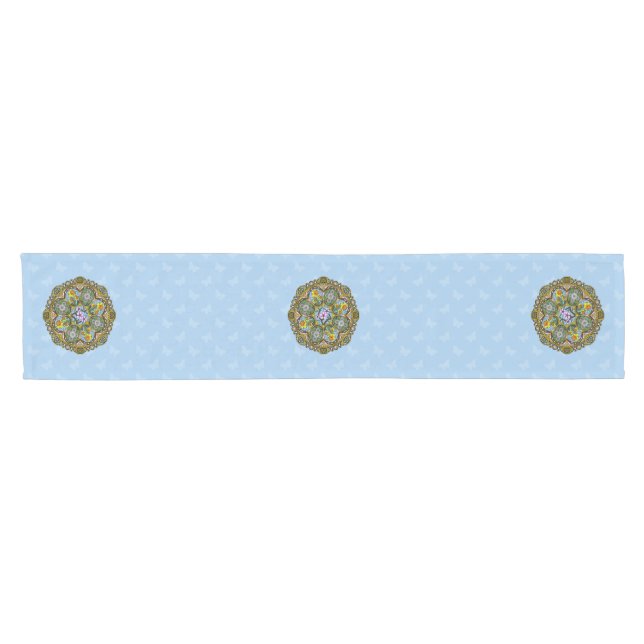 Caminho De Mesa Pequeno Corredor de Mesa Spring Nouveau (Horizontal)