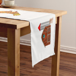 Caminho De Mesa Pequeno Country Yard