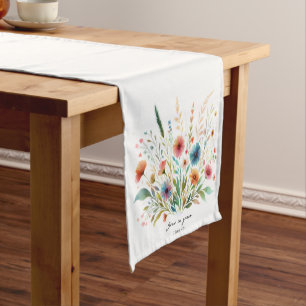 Caminho De Mesa Pequeno Cresça em graça floral