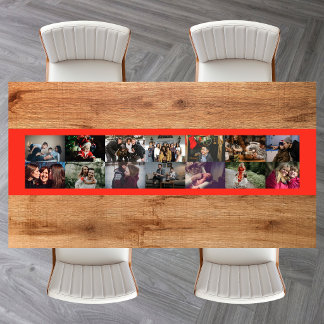Caminho De Mesa Pequeno Crie sua própria colagem de fotos personalizada co