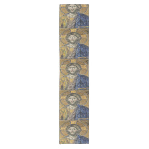 Caminho De Mesa Pequeno Cristo Pantocrator Mosiac Hagia Sophia