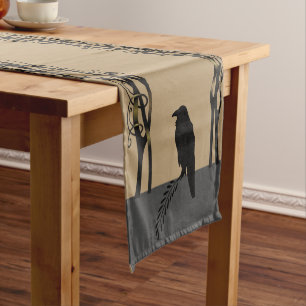 Caminho De Mesa Pequeno Crow Ravens