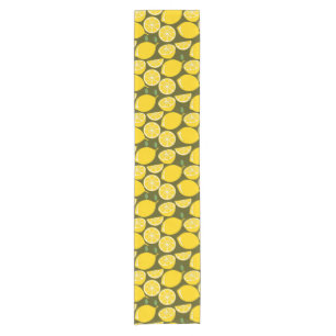 Caminho De Mesa Pequeno Curta Diversão Moderna de Lemon Yellow