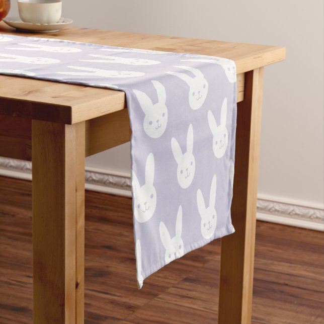 Caminho De Mesa Pequeno Cute Bunny Mesa Runner (No Local)