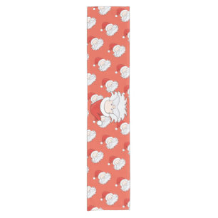 Caminho De Mesa Pequeno Cute Santa Claus