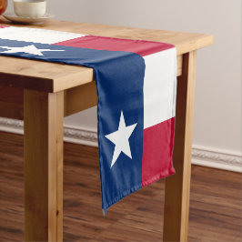 Caminho De Mesa Pequeno Decor da casa de fãs do Texas flag & Sport / Texas
