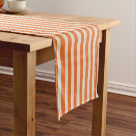 Caminho De Mesa Pequeno Decoração Brilhante Moderna de Mesa em Laranja Str
