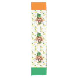 Caminho De Mesa Pequeno Decoração de Natal para Casa de Cachorro Poodle Di